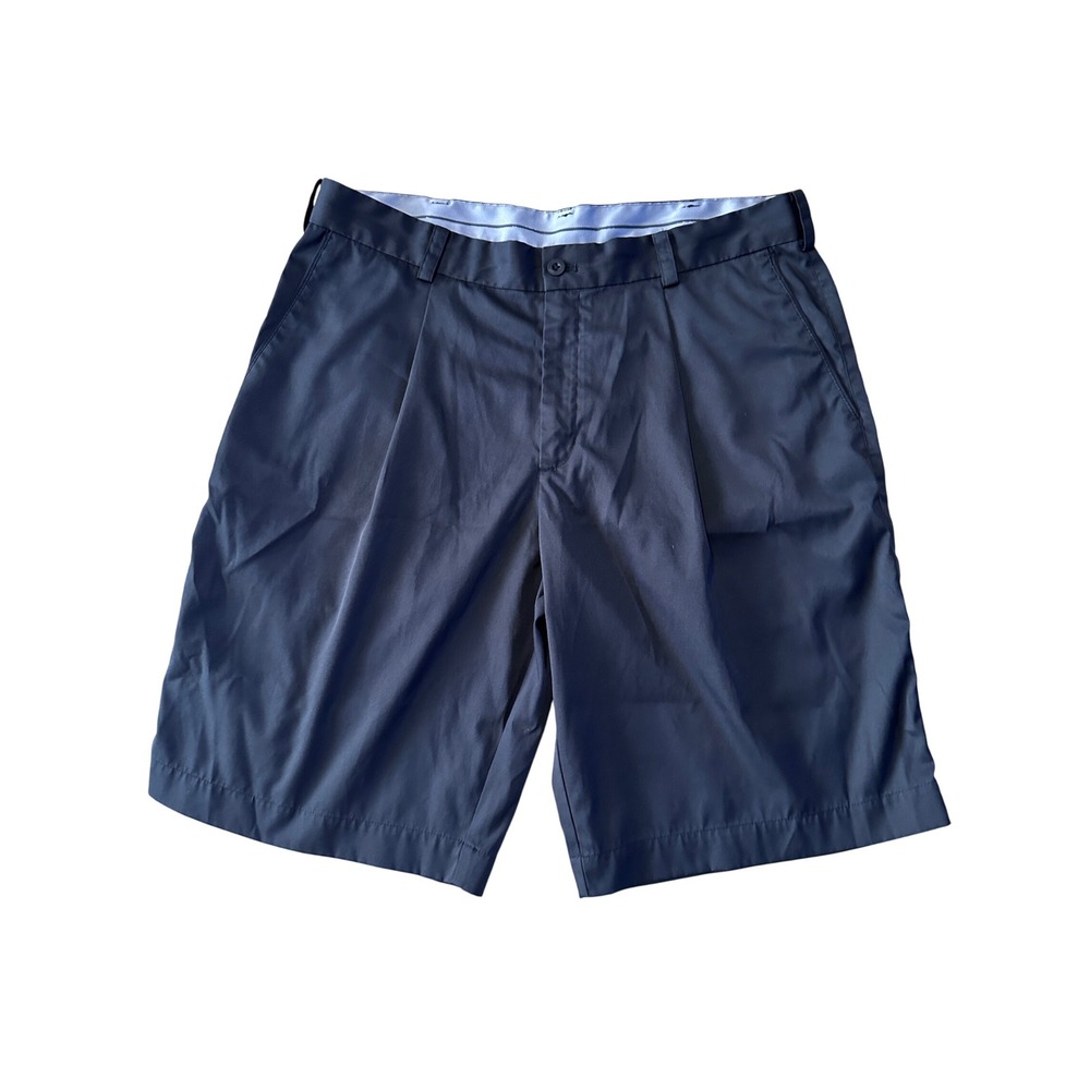 Nike Golf Dri-Fit Tour Performance Black Pleated Shorts Size 34